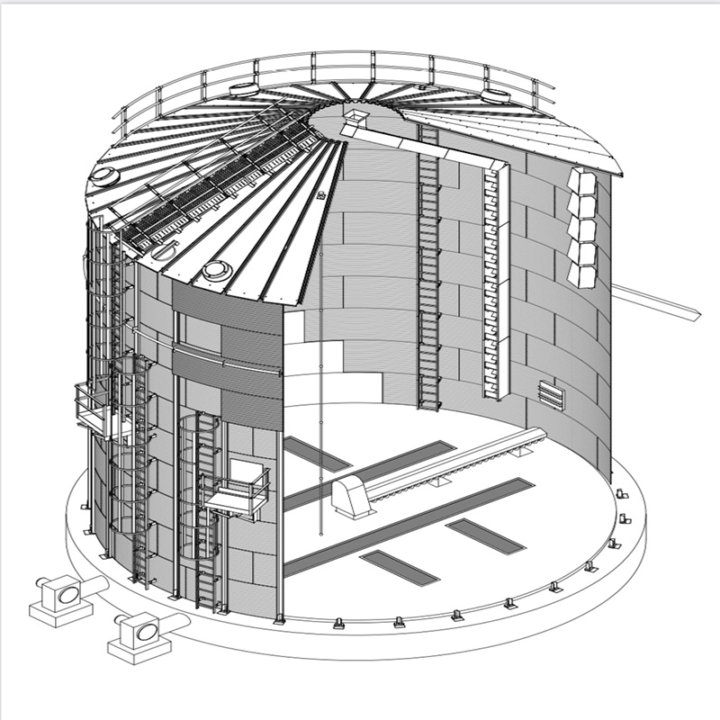 مراحل ساخت سیلو