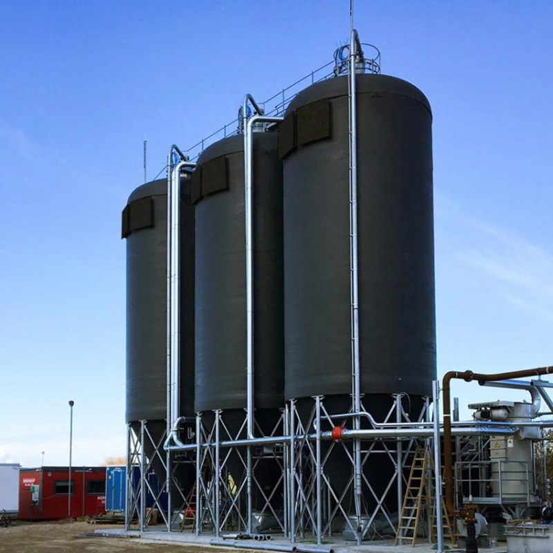 ساخت سیلو با ورق سیاه