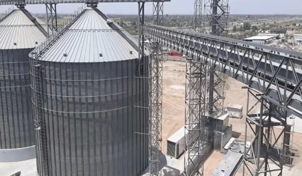 طراحی سه‌بعدی سیلو صنعتی