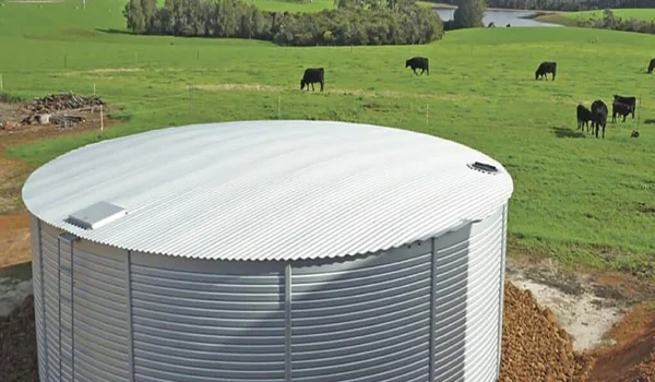 مخزن صنعتی با پوشش خاص